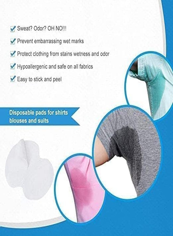 JD PRO Disposable Underarm Sweat Pads for Men Pack of 50| Women - Highly Absorbent, Cotton, Anti-Allergic, Anti-Bacterial, and Odor-Control Underarm Sweat Pads, Peel-off (Pack of 50 Pad) - Image 3
